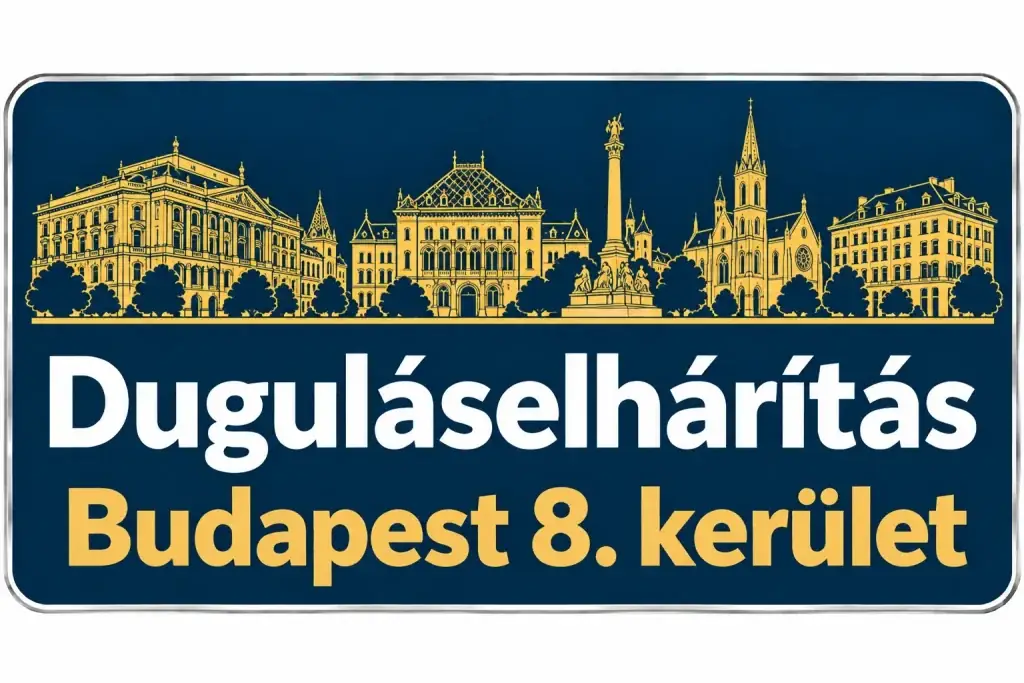 Duguláselhárítás Budapest 8. kerület